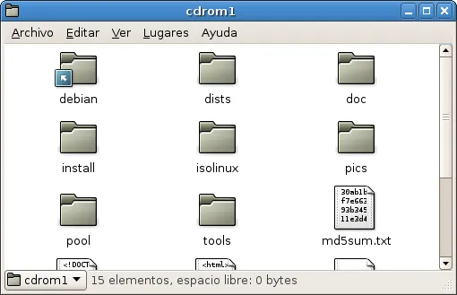 contenido cdrom