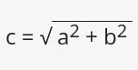 Calcular teorema pitágoras